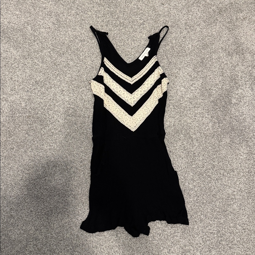 Socialite Black Lace Detail Top